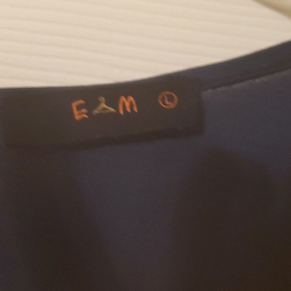 Blue Blouse Polyester - Picture 3 of 3